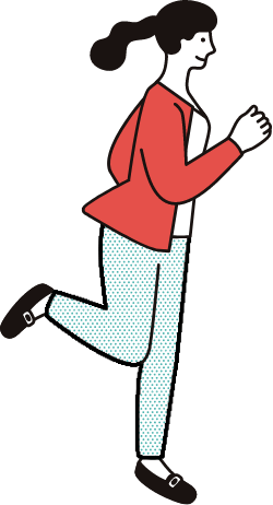 女性のイラスト